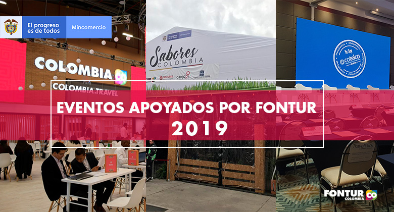 Eventos apoyados por Fontur 2019