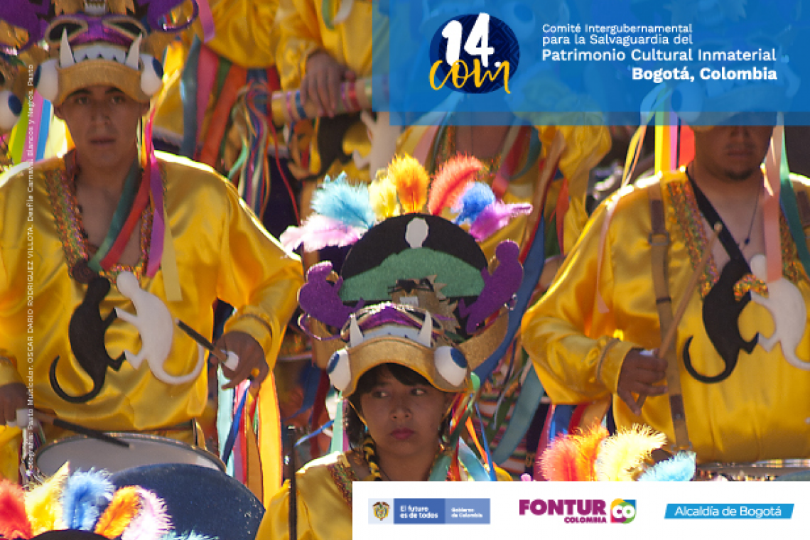 Colombia y su capital serán sede de la 14º sesión del Comité Intergubernamental para la Salvaguardia del Patrimonio Cultural Inmaterial de la Unesco