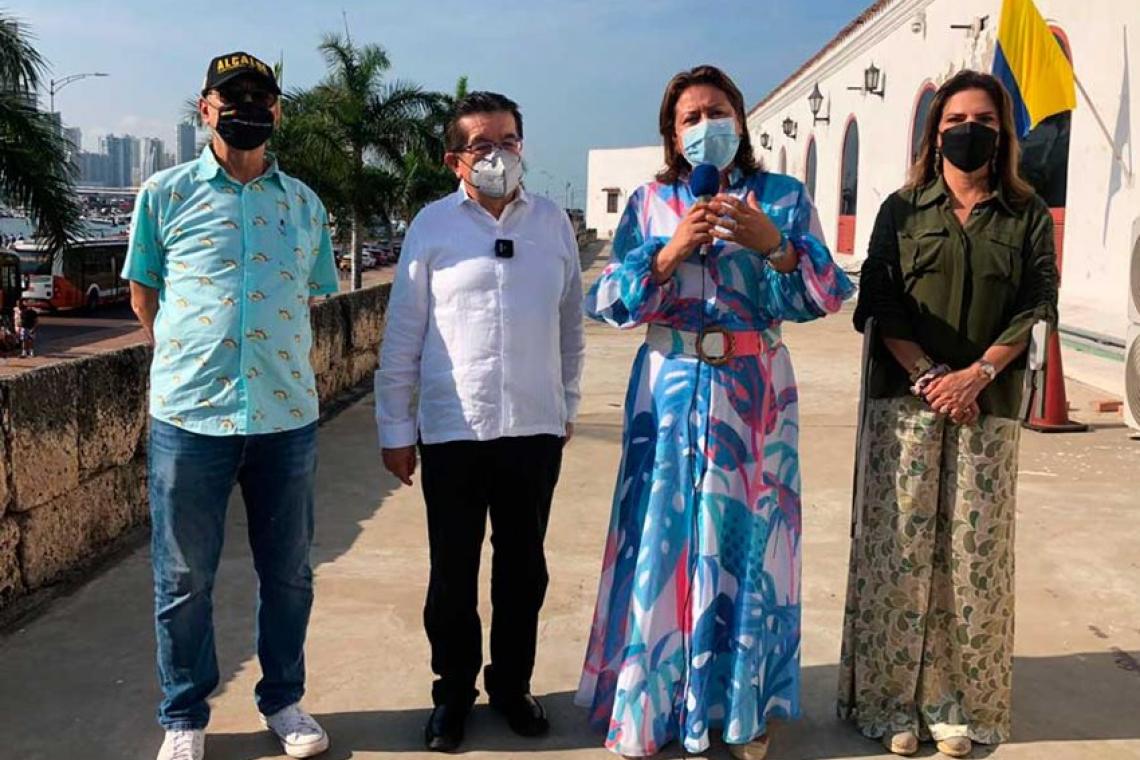 Anuncio de la Ministra de Comercio (113), Industria y Turismo (114), sobre nuevas medidas que facilitarán  la llegada de cruceros al país