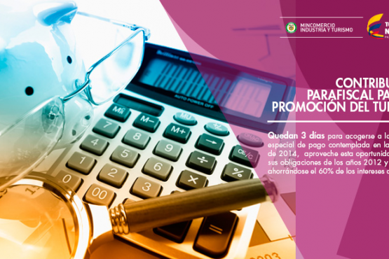Contribución parafiscal para la promoción del turismo
